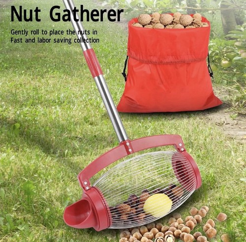 Nut gatherer roller - nut,