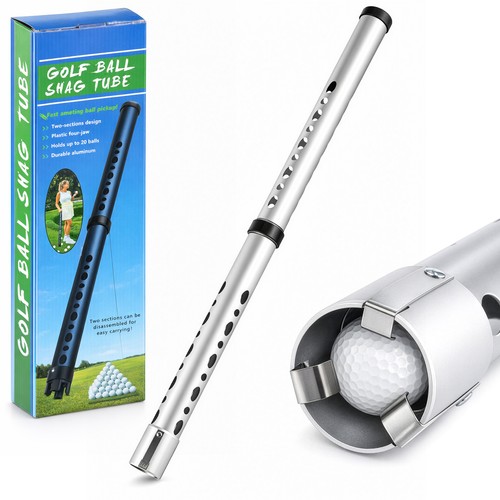 Aluminium golf ball retriever - aluminium,
