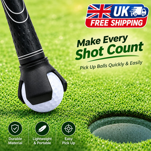 Putter golf ball picker - putter,