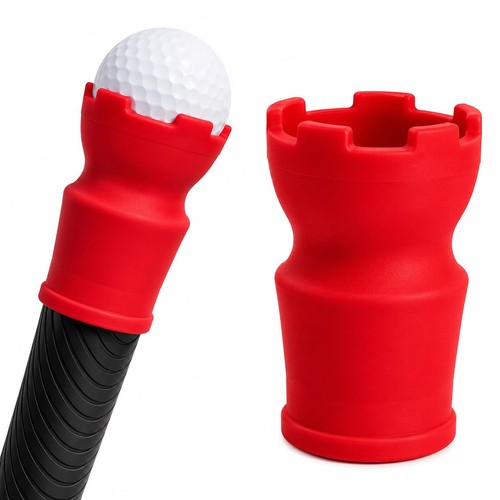 Golf ball retriever for - ball, putter